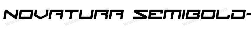 Novatura SemiBold字体转换